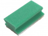 7515482 Мягкая губка TASKI Scourer NonAbrasive зеленая, 10 шт