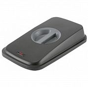 137662 Крышка для контейнера ГЕО Vileda Professional с ручкой серая