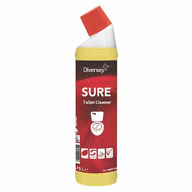 100891590 Чистящее средство для унитазов и писсуаров SURE Toilet Cleaner, 750 мл
