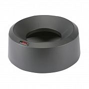 137668 Крышка для контейнера Ирис Vileda Professional воронкообразная, круглая, черная