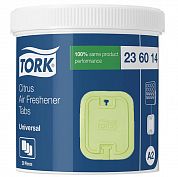 236014 Твердый освежитель воздуха Tork, цитрусовый аромат, 20 шт