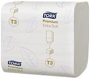 114276 Листовая туалетная бумага Tork Premium двухслойная, 30 пачек по 252 листа