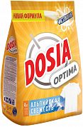 3116122 Порошок для стирки Dosia Optima Альпийская Свежесть 4кг