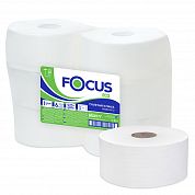 5050777 Туалетная бумага Focus Eco Jumbo в средних рулонах однослойная, 6 рулонов по 525 метров