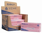 7444 Протирочный материал WypAll X50 красные однослойный, 50 листов