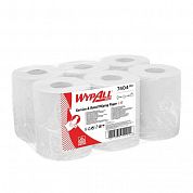 7404 Протирочный материал WypAll L10 в рулоне с центральной подачей белый, 6 рулонов по 390 листов