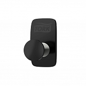 460014 Крючок для одежды Tork черный, 1 шт