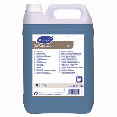 100870597 Нейтральный ополаскиватель для посудомоечных машин Suma Rinse A5, 5 л