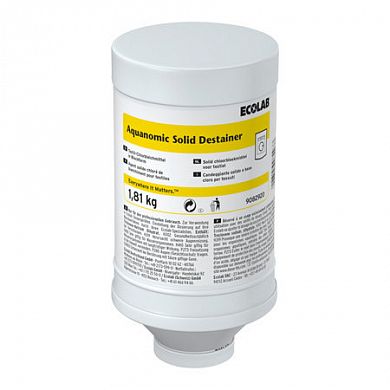 9082980 Твердый отбеливатель на основе хлора Aquanomic Solid Destainer, 4 кг