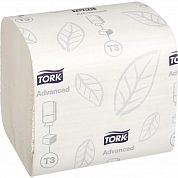 114271 Листовая туалетная бумага Tork двухслойная, 36 пачек по 242 листа