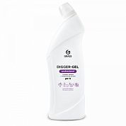 125569 Щелочное средство для прочистки канализационных труб Grass Digger-gel Professional, 1 л