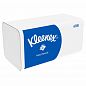 6789 Листовые бумажные полотенца Kleenex Ultra белые двухслойные С / V сложения, 15 пачек по 186 листов 6