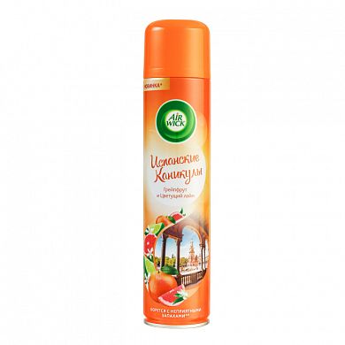 Освежитель воздуха Air Wick Испанские каникулы. Грейпфрут и Цветущий лайм, 290 мл