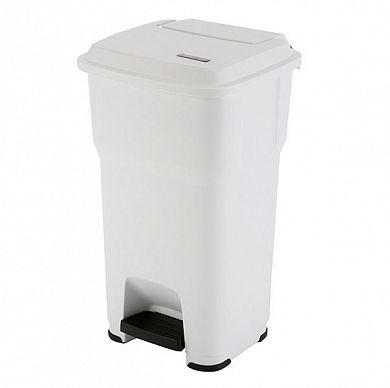 137689 Контейнер ГЕРА Vileda Professional с педалью и крышкой белый, 60 л