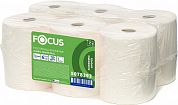 5078393 Бумажные полотенца Focus Jumbo с центральной подачей, однослойные, 6 рулонов по 120 м