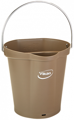 568866 Ведро Vikan коричневое, 6 л