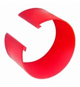509513 Кольцо цветовой кодировки для алюминиевой ручки Vileda Professional красное