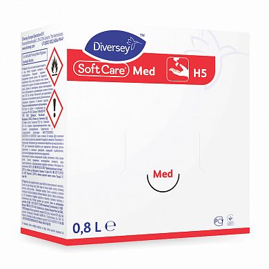 100858314 Антисептик для рук на спиртовой основе Soft Care Med, 800 мл