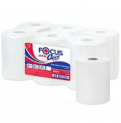 5046577 Бумажные полотенца Focus Extra Quick белые двухслойные, 6 рулонов по 150 метров