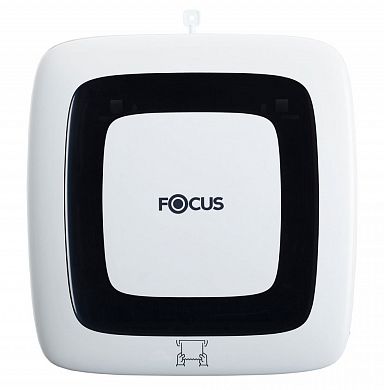 8077062 Диспенсер Focus с автоматическим отрывом для бумажных полотенец в рулонах, белый
