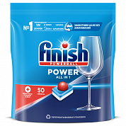 Таблетки для посудомоечных машин Finish Power All in 1, 50 таблеток