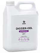 125206 Средство щелочное для прочистки канализационных труб Grass DIGGER-GEL, 5 л