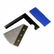 ID110450/10 Набор стальных лезвий для мытья стекол Trim Holder, 10 шт