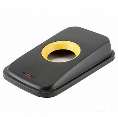 137665 Крышка для контейнера ГЕО Vileda Professional с круглым отверстием желтая