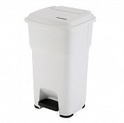 137689 Контейнер ГЕРА Vileda Professional с педалью и крышкой белый, 60 л