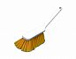 7507270 Мягкая щетка для подметания DI Dustpan Brush Soft желтая, 2 шт 1