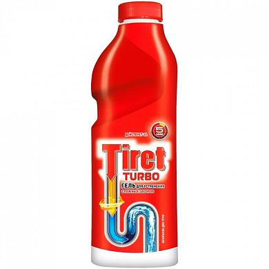 8147377 Гель для удаления засоров Tiret Turbo, 1 л