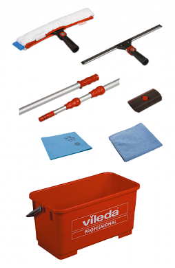 166390 Набор для уборки Vileda Professional №7 Чистые окна с Эволюшн