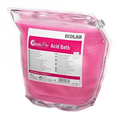 9091780 Средство для обработки и чистки ванных комнат Oasis Pro Acid Bath, 2 л