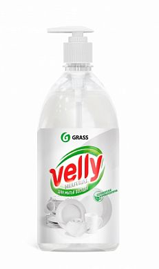125434 Средство для мытья посуды Grass Velly Neutral, 1 л