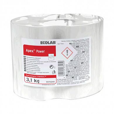 9080740 Твердое моющее средство для посудомоечных машин Apex Power, 3 кг