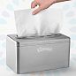 6088 Листовые бумажные полотенца Kleenex Ultra Soft белые однослойные, 18 пачек по 70 листов 5