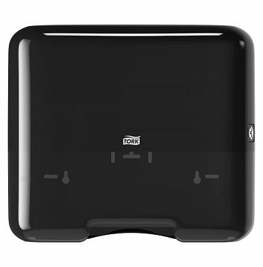 553108 Мини-диспенсер Tork для листовых бумажных полотенец Singlefold сложения ZZ и C, черный