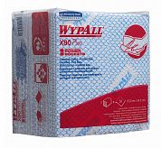 19139 Протирочный материал WypAll X80 Plus синий однослойный, 30 листов