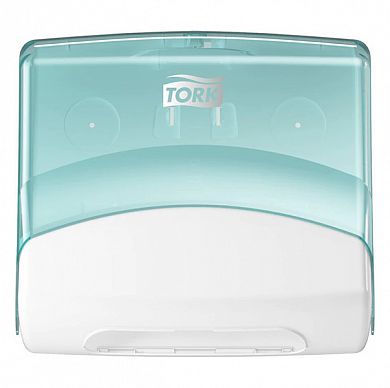 654000 Диспенсер Tork Performance для протирочного материала в пачках, синий