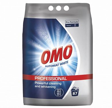 12350 Порошковое средство для белых изделий OMO Automat Professional, 7 кг