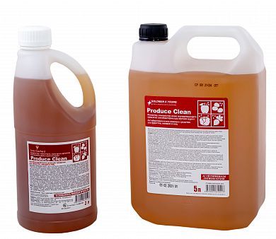 030502 Дезинфицирующее моющее средство для фруктов, овощей и яиц Produce Clean, 5 л