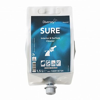 100918734 Универсальное моющее средство SURE Interior&Surface Cleaner DvM, 1.5 л