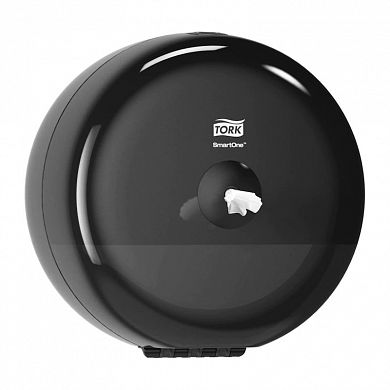 681008 Диспенсер Tork SmartOne для туалетной бумаги в мини-рулонах с центральной подачей, черный
