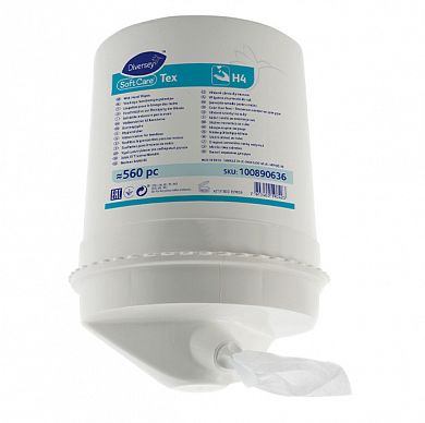 100890636 Влажные салфетки для рук Diversey Soft Care Tex, 560 салфеток